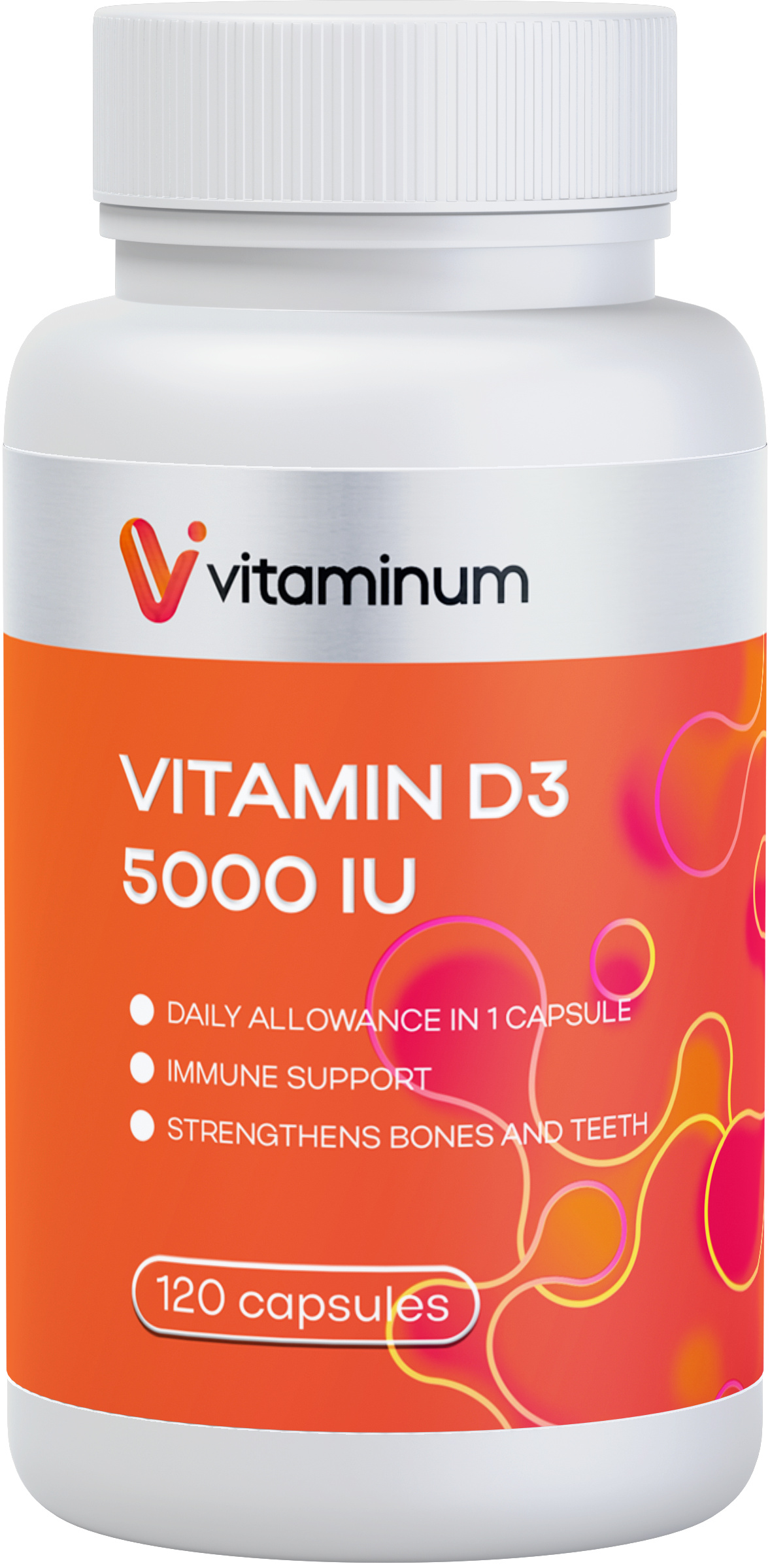  Vitaminum ВИТАМИН Д3 (5000 МЕ) 120 капсул 260 мг  в Кандалакше